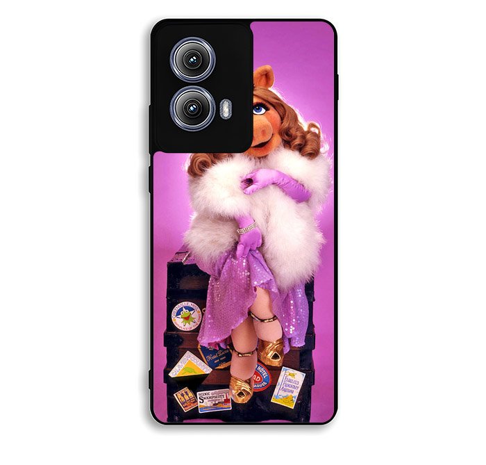 the muppets miss piggy Motorola Moto Edge 2024 Case BC2731