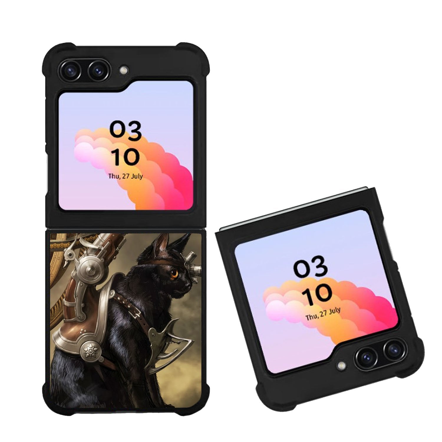 Steampunk cats Case Samsung Galaxy Z Flip 5 5G BC2728