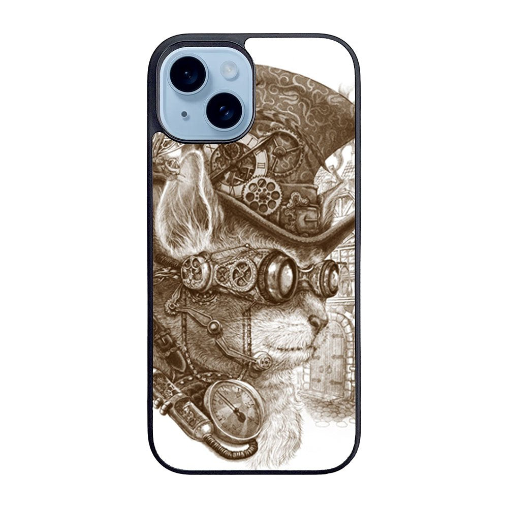 Steampunk cats Case iPhone 15 Plus BC2727
