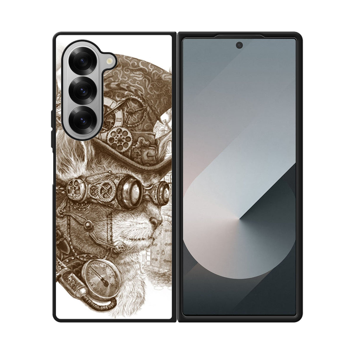 Steampunk cats Case Samsung Galaxy Z Fold 6 5G BC2727