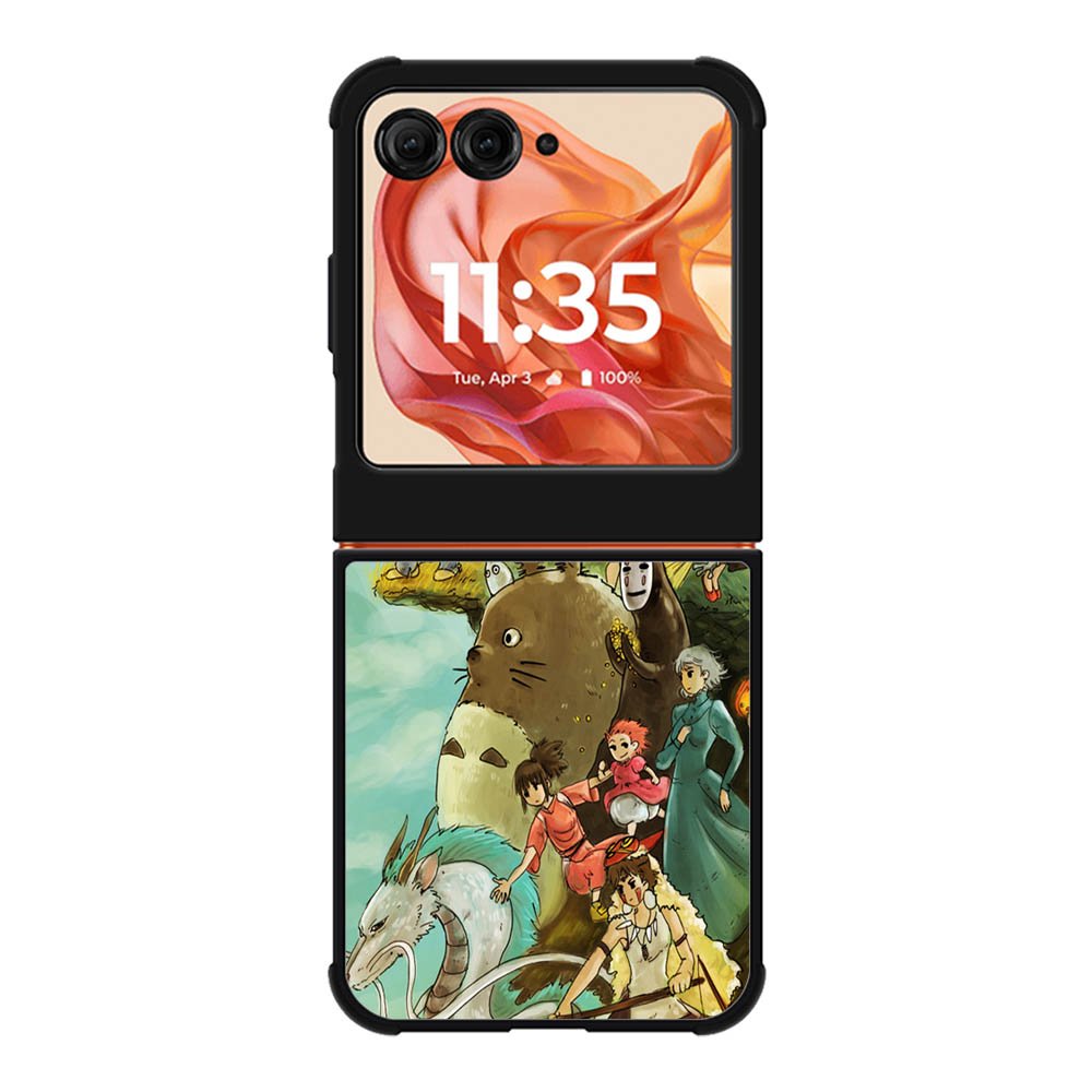 studio ghibli characters Motorola Moto Razr 2025/2024 , Moto Razr 60/50 Case BC2724