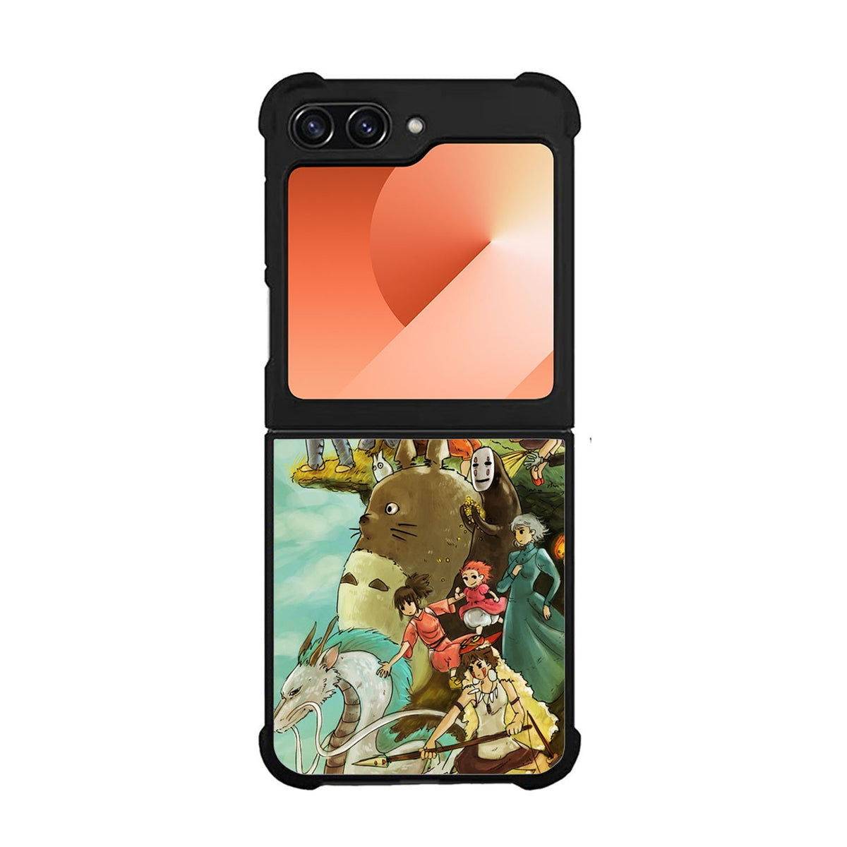 studio ghibli characters Case Samsung Galaxy Z Flip 6 5G BC2724