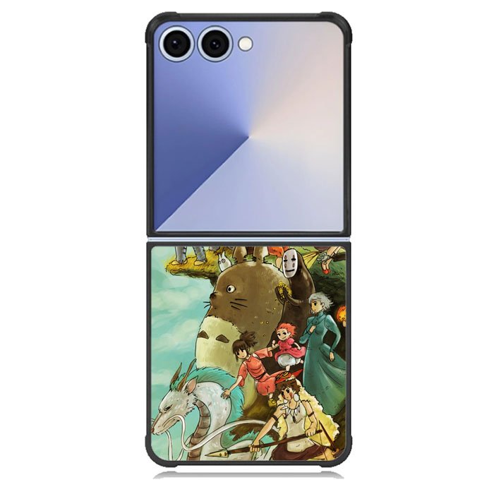 studio ghibli characters Samsung Galaxy Z Flip 7 Case BC2724