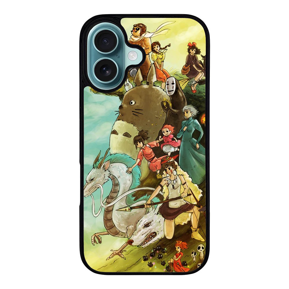 studio ghibli characters Case iPhone 16 Plus BC2724