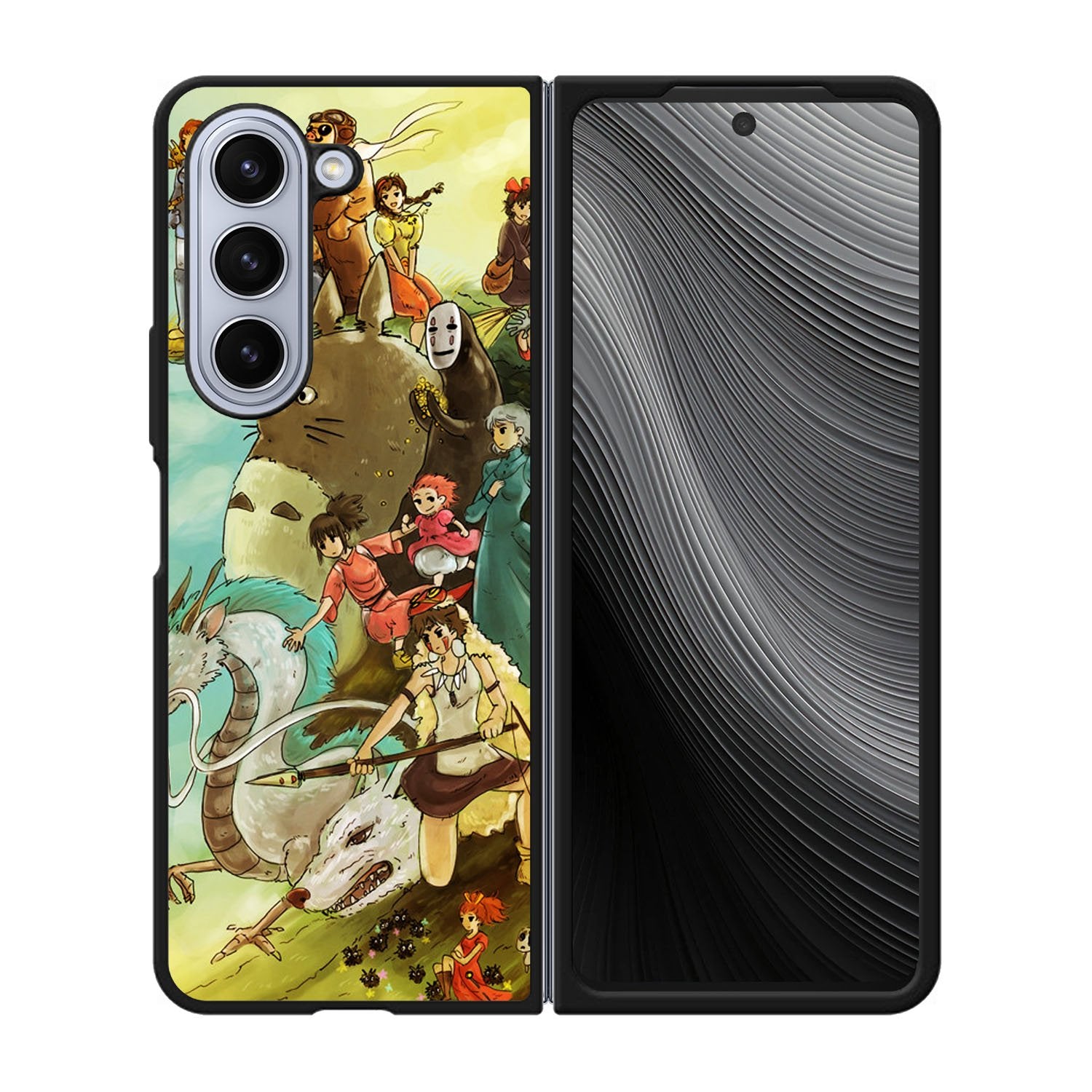 studio ghibli characters Case Samsung Galaxy z Fold 5 5G BC2724