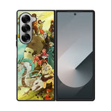 studio ghibli characters Case Samsung Galaxy Z Fold 6 5G BC2724