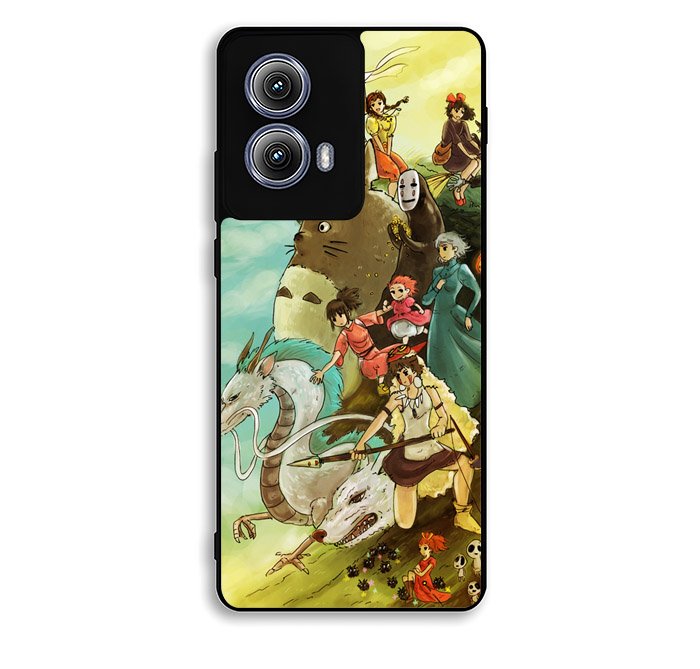 studio ghibli characters Motorola Moto Edge 2024 Case FE3308