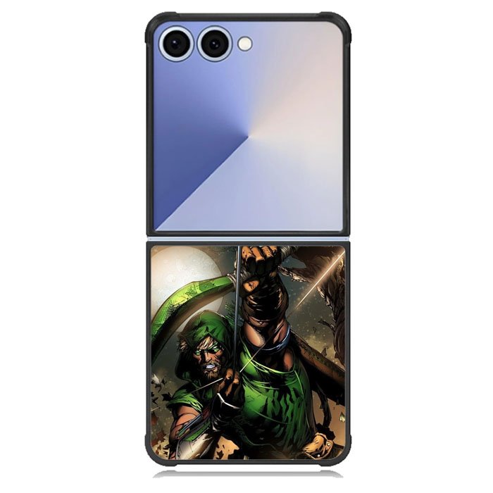green arrow Samsung Galaxy Z Flip 7 Case BC2722