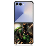 green arrow Samsung Galaxy Z Flip 7 Case BC2722