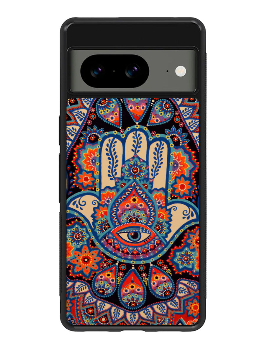 Evil Eye Hamsa Google Pixel 8a Case