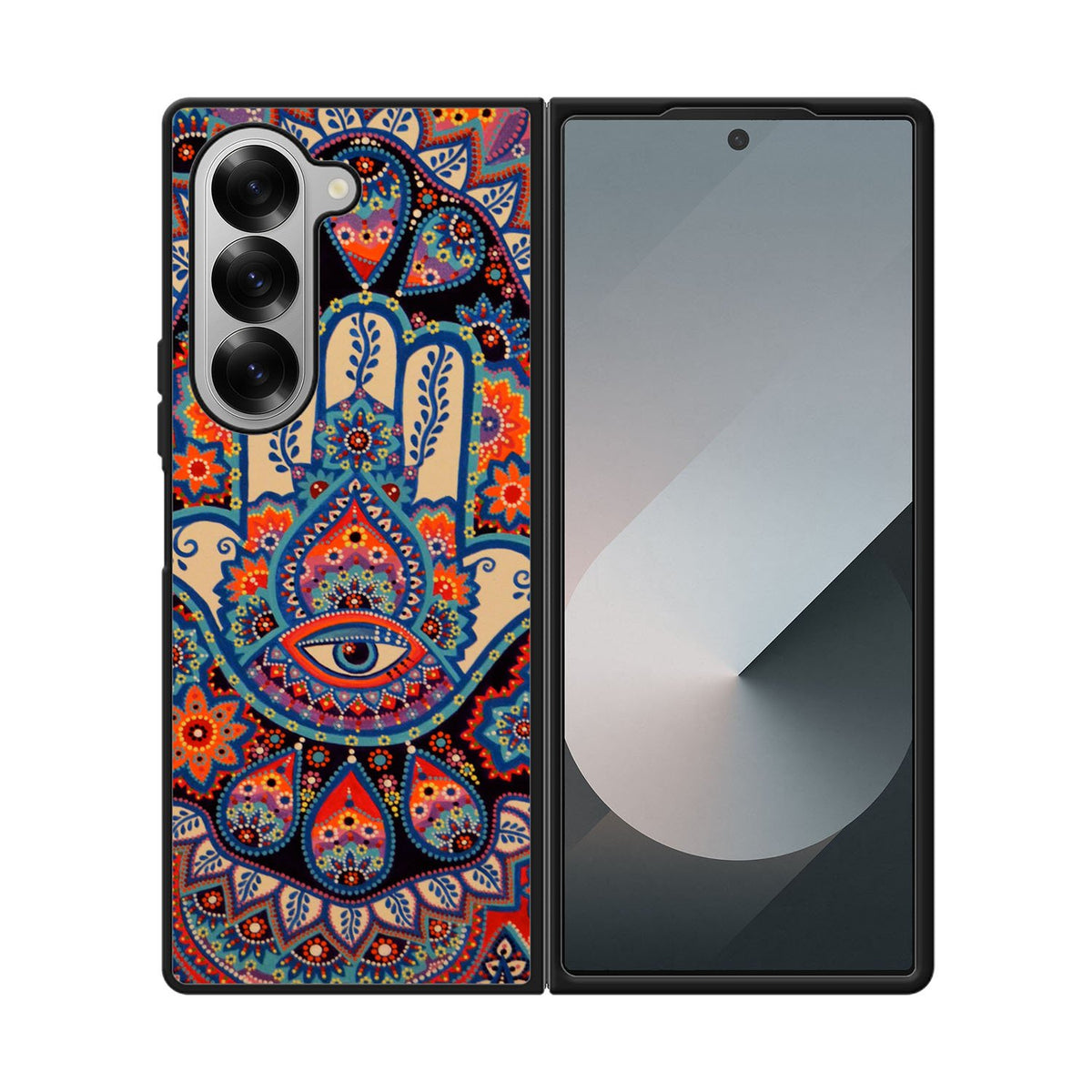 Evil Eye Hamsa Case Samsung Galaxy Z Fold 6 5G BC2721