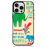 the happy elephant Case iPhone 16 Pro BC2720
