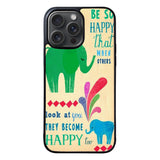 the happy elephant Case iPhone 15 Pro Max BC2720