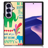 the happy elephant Samsung Galaxy Z Fold 7 5G Case BC2720