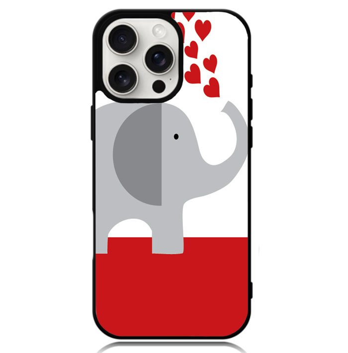 happy elephant love Case iPhone 16 Pro Max BC2719