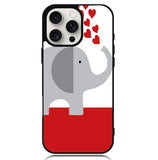 happy elephant love Case iPhone 16 Pro BC2719