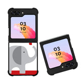 happy elephant love Case Samsung Galaxy Z Flip 5 5G BC2719