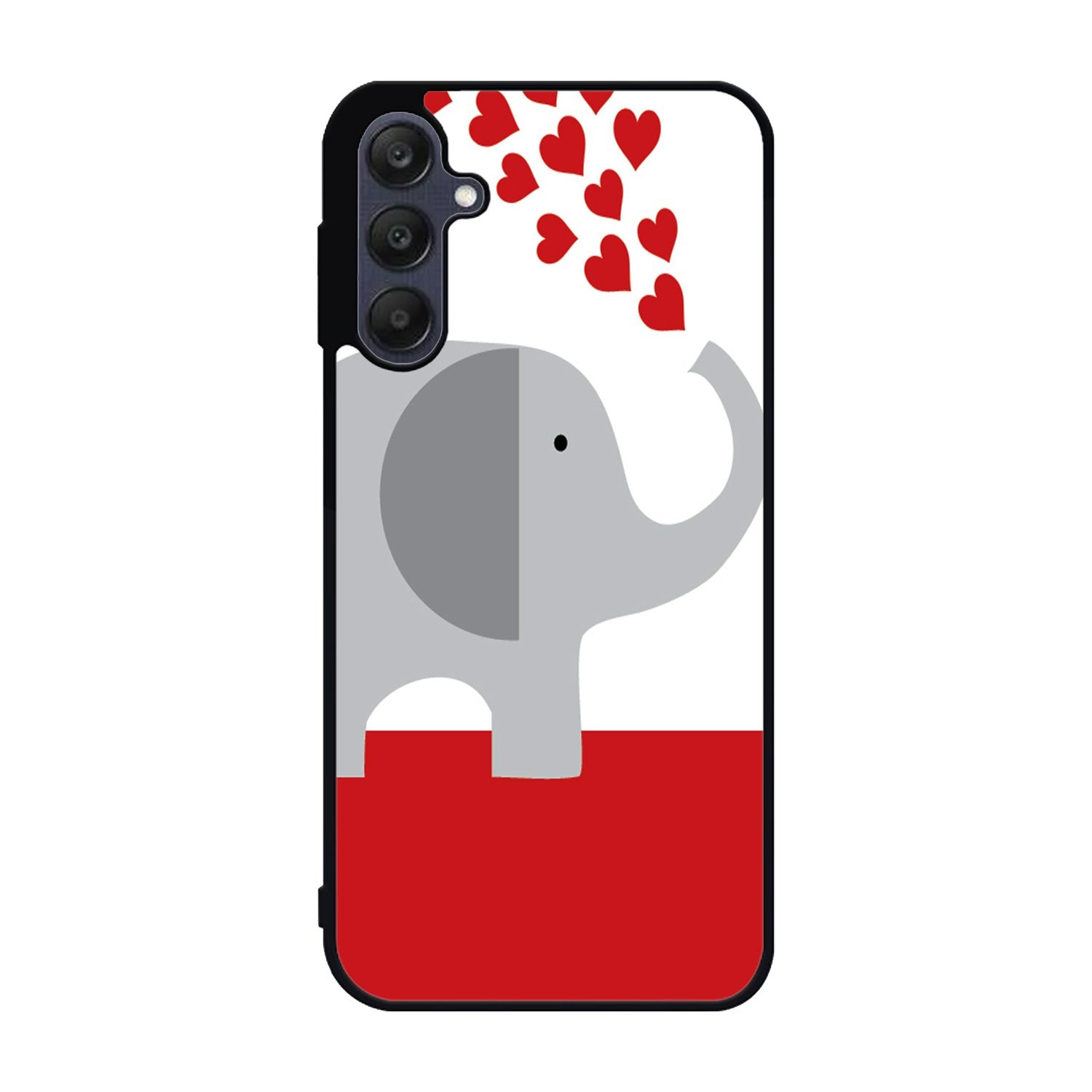 happy elephant love Samsung Galaxy A25 5G Case BC2719