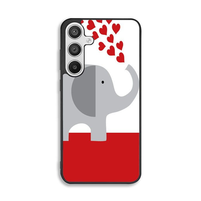 happy elephant love Samsung Galaxy A26 Case BC2719