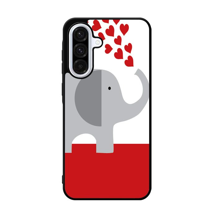 happy elephant love Samsung Galaxy A36 Case BC2719