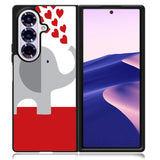 happy elephant love Samsung Galaxy Z Fold 7 5G Case BC2719