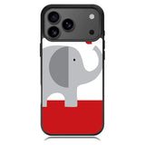 happy elephant love iPhone 17 Pro Max Case BC2719