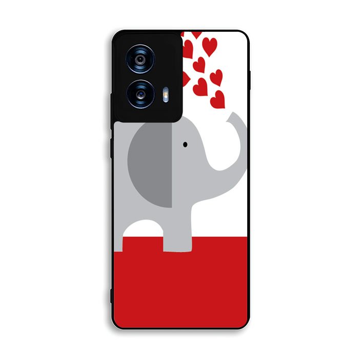 happy elephant love Motorola Moto G Power 5G 2024 Case BC2719