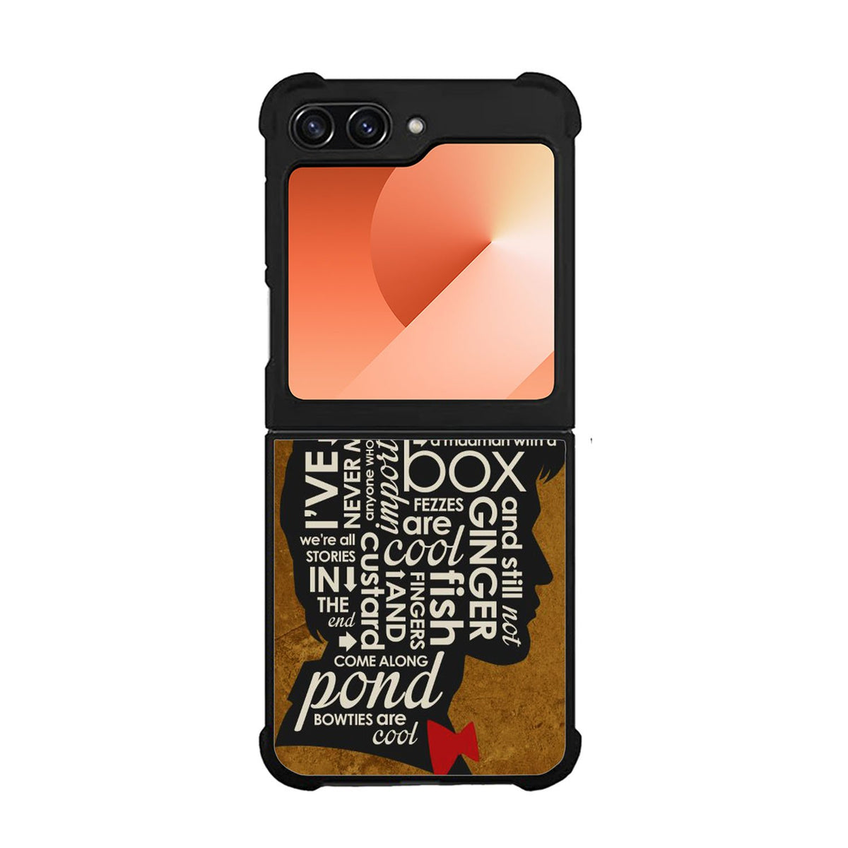 Doctor Who Quotes Case Samsung Galaxy Z Flip 6 5G BC2717