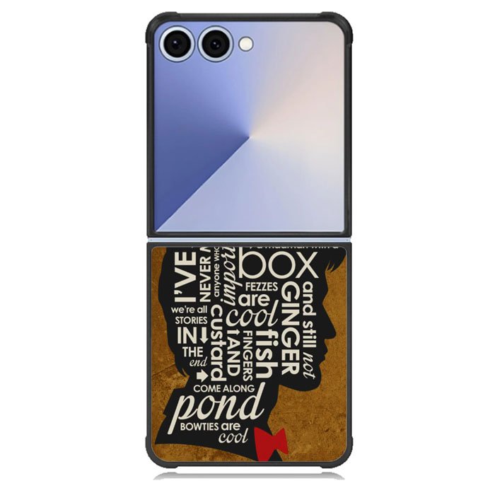 Doctor Who Quotes Samsung Galaxy Z Flip 7 Case BC2717