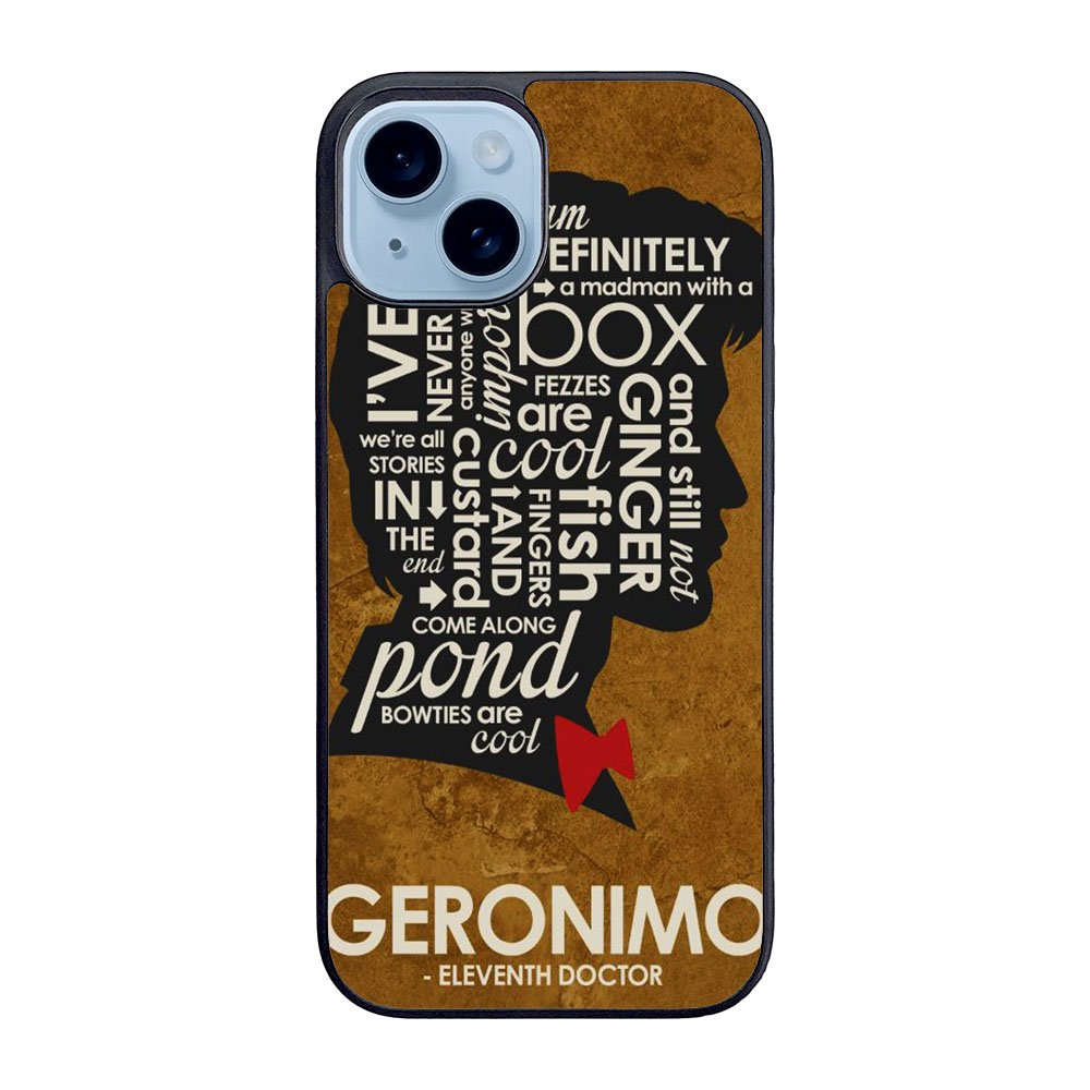 Doctor Who Quotes Case iPhone 15 Plus BC2717
