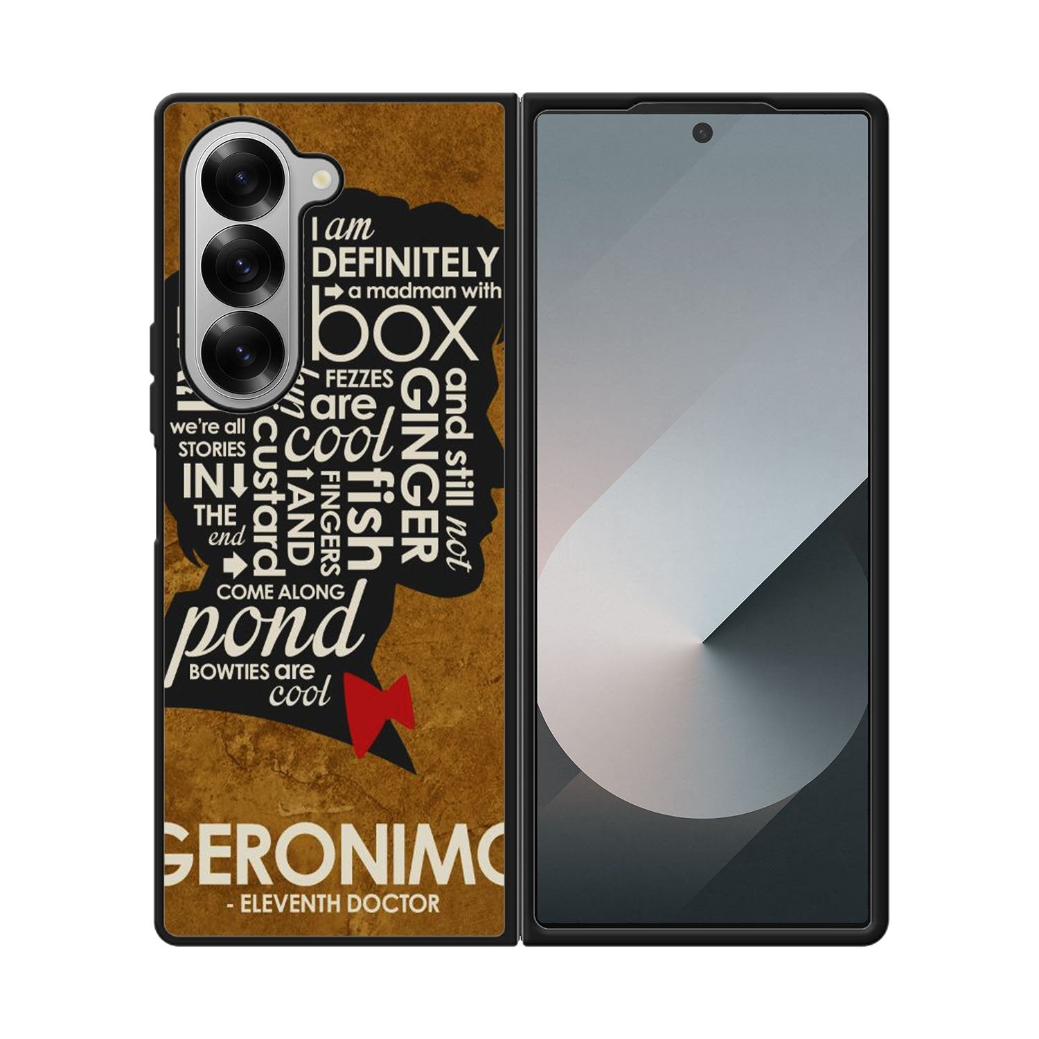 Doctor Who Quotes Case Samsung Galaxy Z Fold 6 5G BC2717