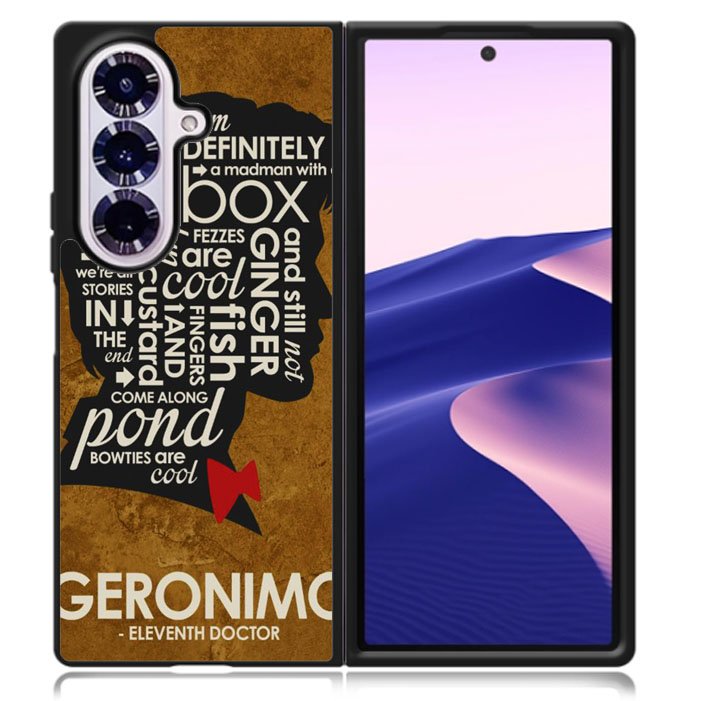 Doctor Who Quotes Samsung Galaxy Z Fold 7 5G Case BC2717