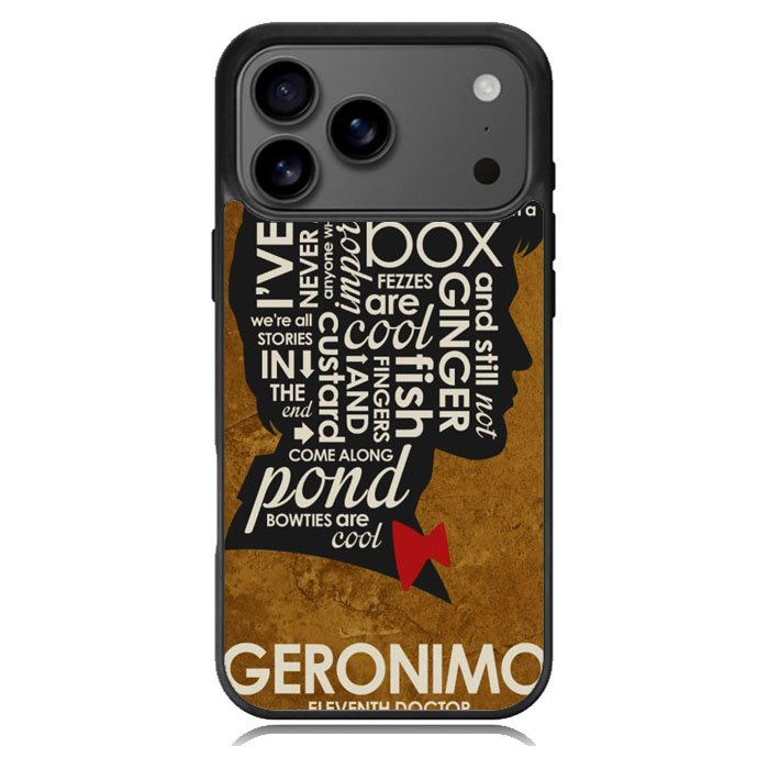 Doctor Who Quotes iPhone 17 Pro Max Case BC2717
