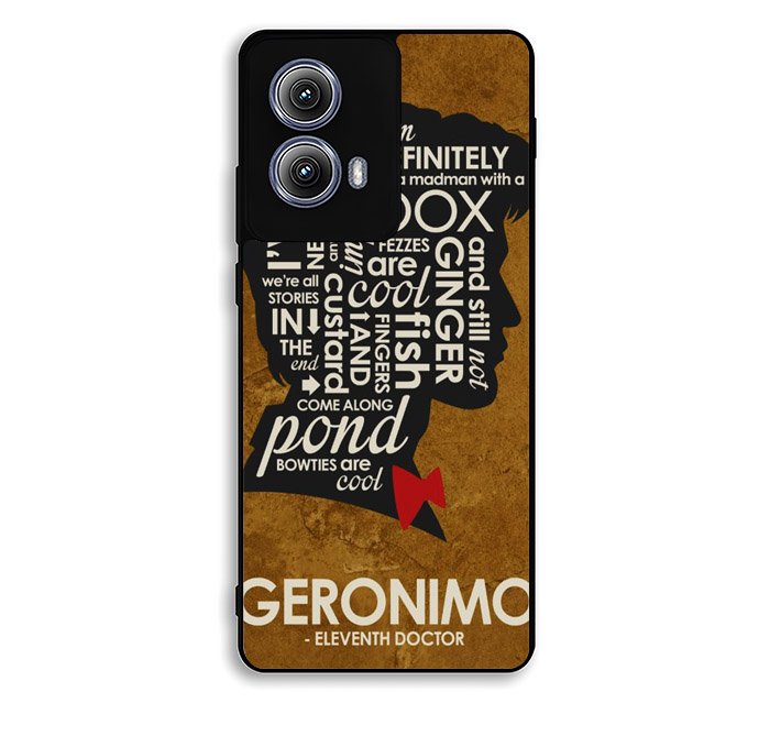 Doctor Who Quotes Motorola Moto Edge 2024 Case BC2717
