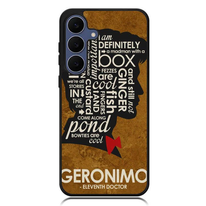 Doctor Who Quotes Samsung Galaxy S25 FE Case BC2717