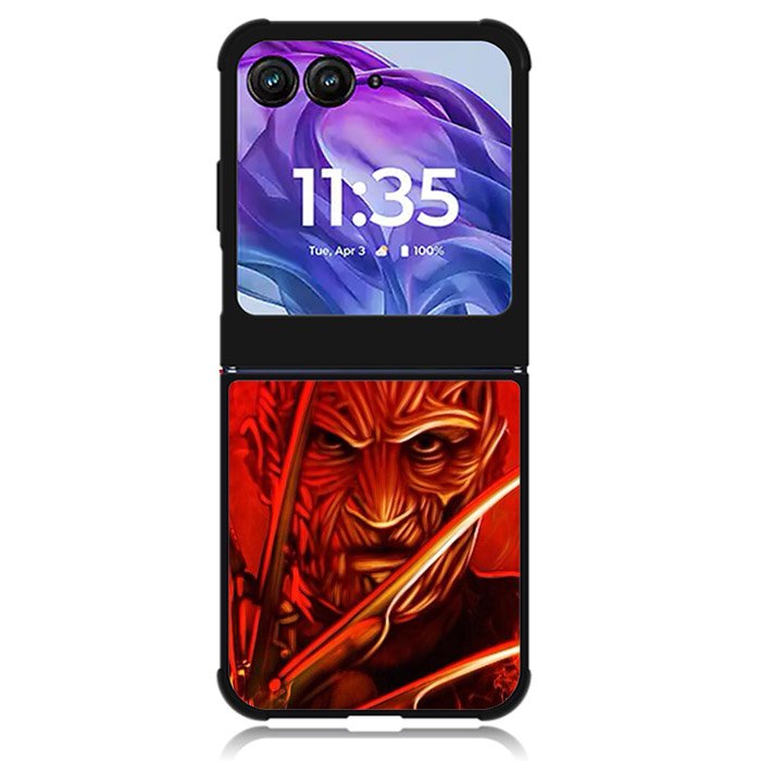 Freddy Krueger 1st Motorola Moto Razr 2024 , Moto Razr 50 Case