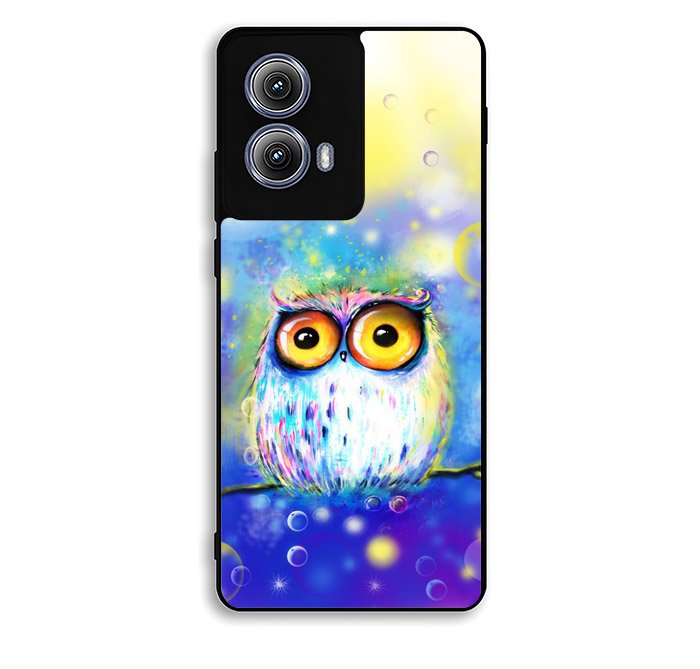 night owl Motorola Moto Edge 2024 Case BC2715