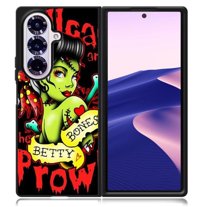 Zombie pin up Samsung Galaxy Z Fold 7 5G Case BC2713