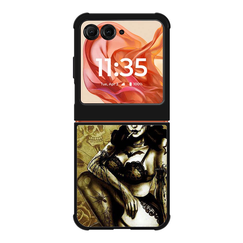 Zombie pin up Motorola Moto Razr 2025/2024 , Moto Razr 60/50 Case BC2712