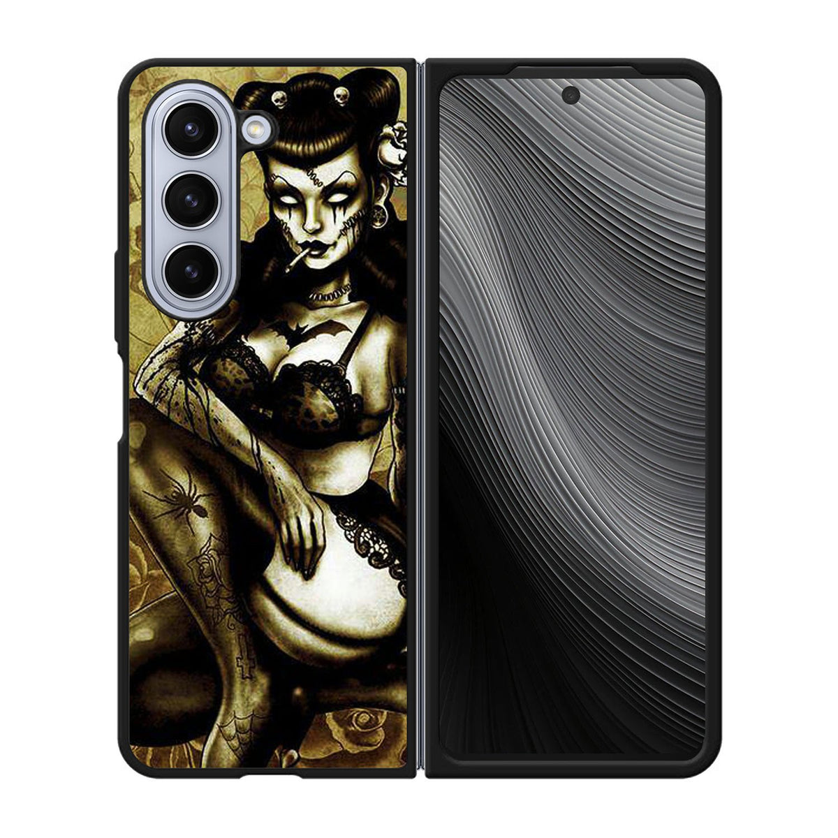 Zombie pin up Case Samsung Galaxy z Fold 5 5G BC2712