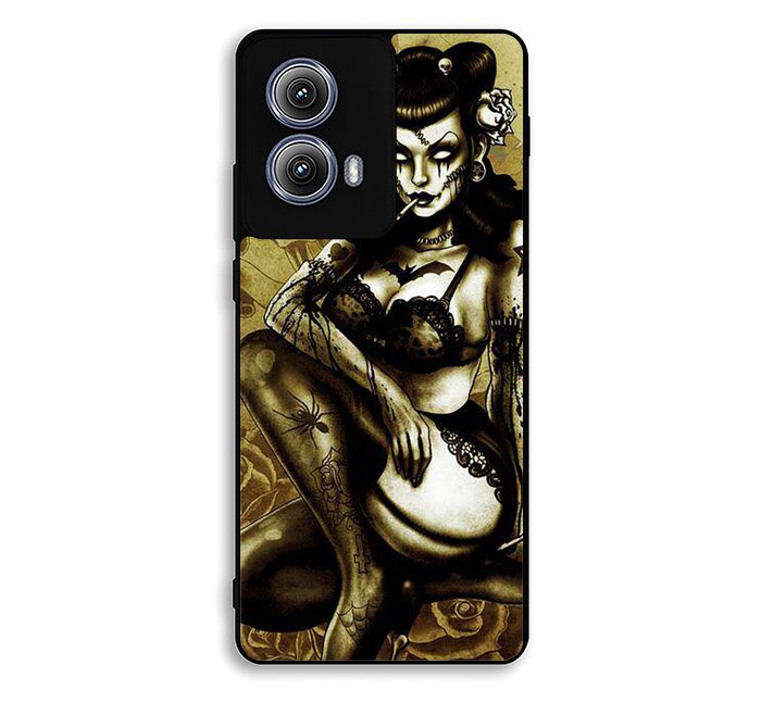 Zombie pin up Motorola Moto Edge 2024 Case BC2712