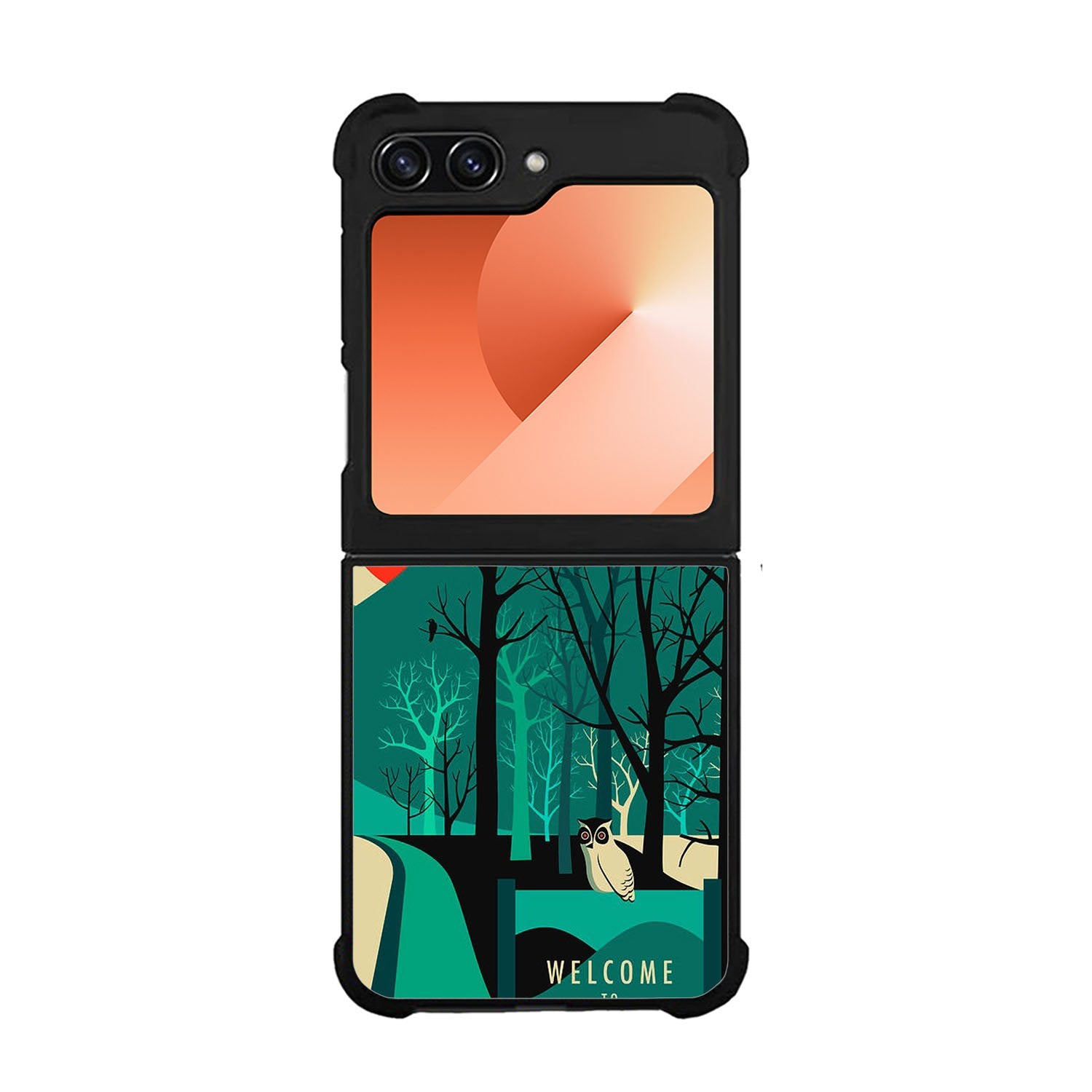 welcome to twin peaks wallpaper Case Samsung Galaxy Z Flip 6 5G BC2711