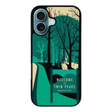 welcome to twin peaks wallpaper Case iPhone 16 Plus BC2711