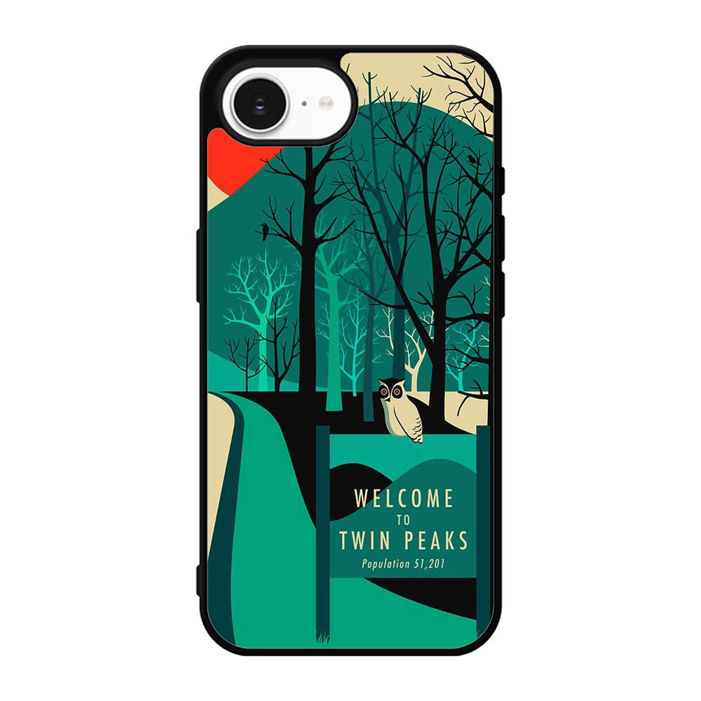 welcome to twin peaks wallpaper iPhone 17e Case BC2711