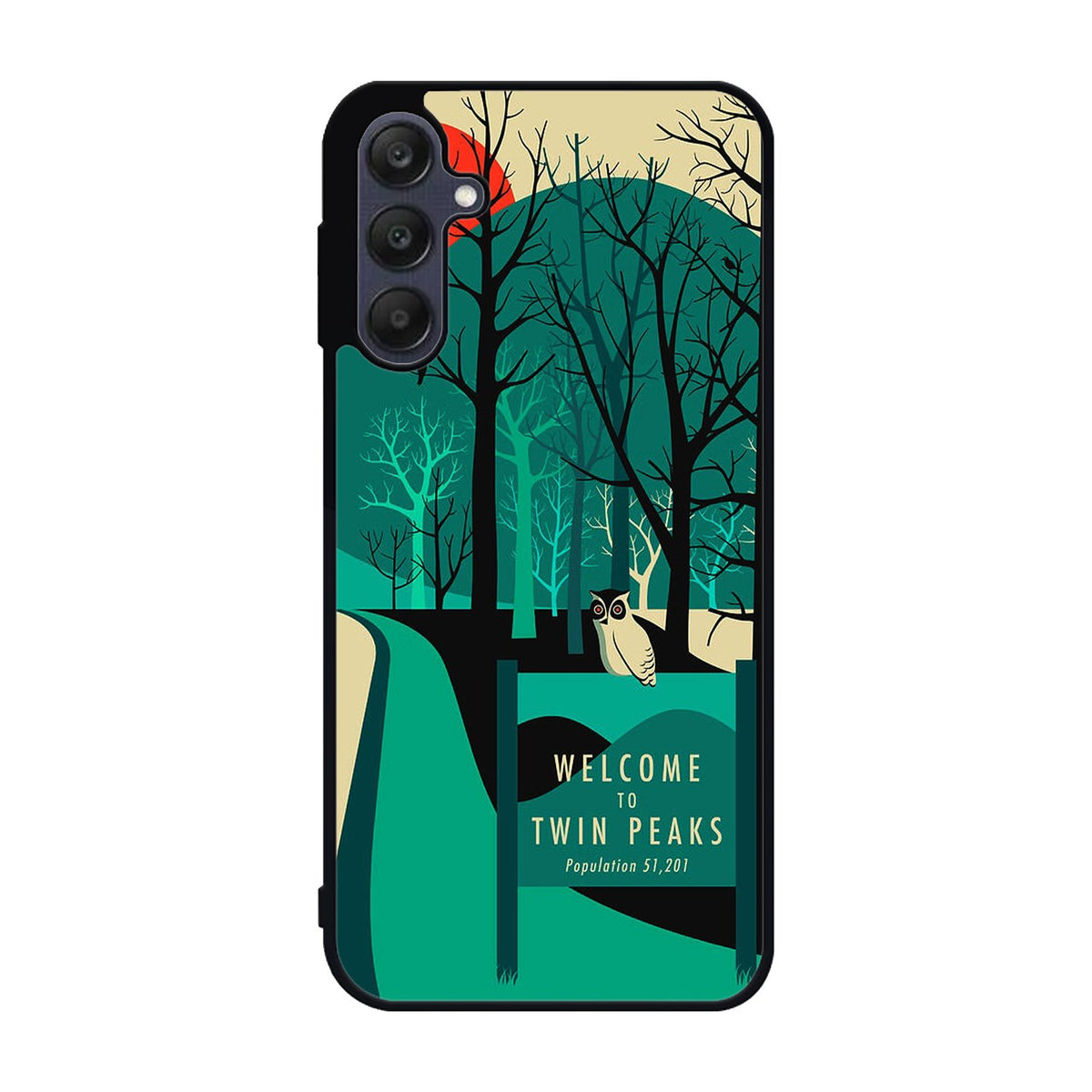 welcome to twin peaks wallpaper Samsung Galaxy A25 5G Case BC2711