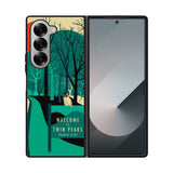welcome to twin peaks wallpaper Case Samsung Galaxy Z Fold 6 5G BC2711