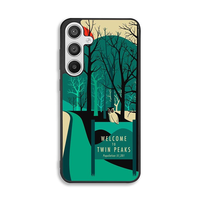 welcome to twin peaks wallpaper Samsung Galaxy A26 Case BC2711