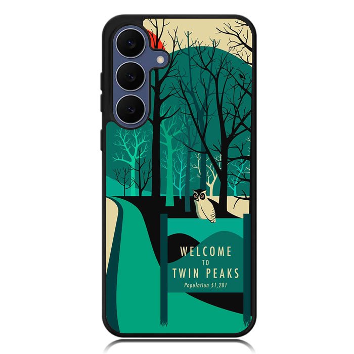 welcome to twin peaks wallpaper Samsung Galaxy S25 FE Case BC2711