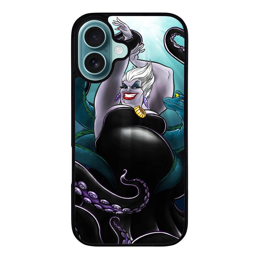 Ursula Octopus little mermaid Case iPhone 16 Plus BC2710