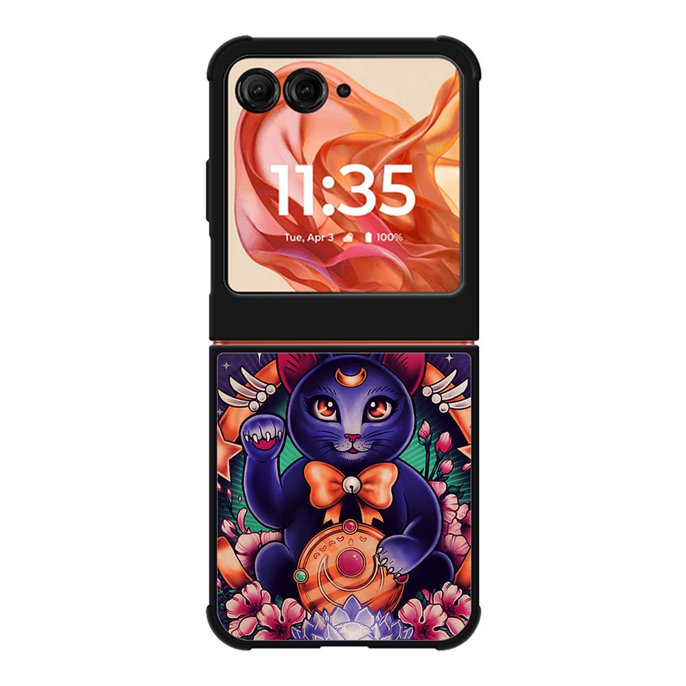 Luna Cat Sailor Moon Motorola Moto Razr 2025/2024 , Moto Razr 60/50 Case BC2707